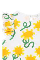 Kids Sunflower Cotton Shirt